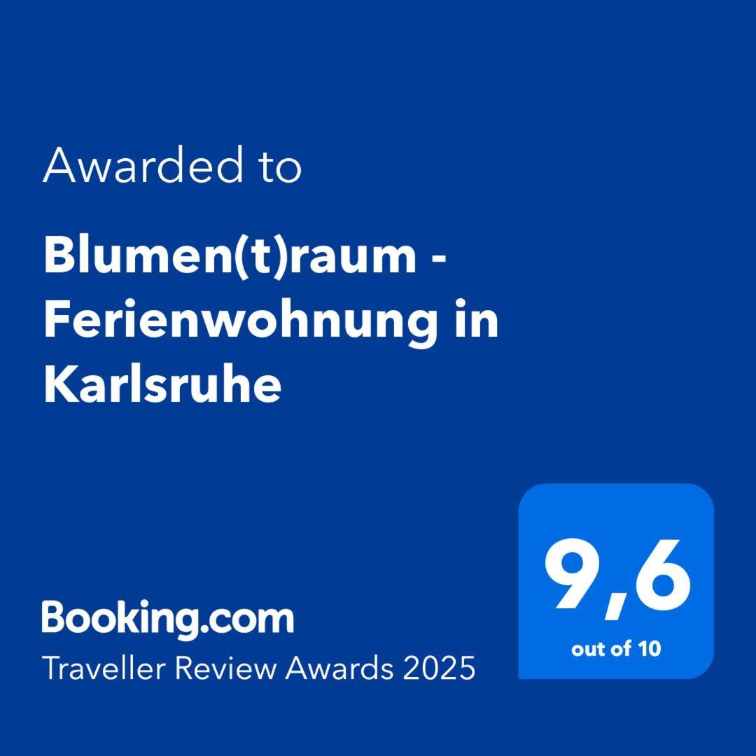 BlumenRaum - Ferienwohnung In Karlsruhe Eksteriør bilde